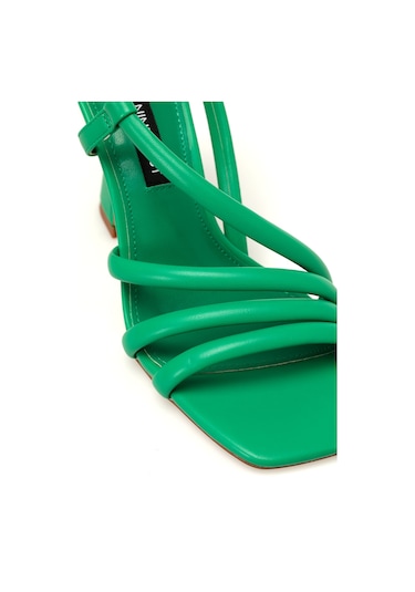 Nine West Marcı 4fx Yeşil Kadın Topuklu Sandalet 000000000101484613 Yeşil