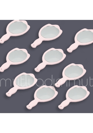 Mutluadim 12 Adet Ahşap El Aynası