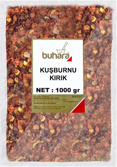 Buhara Kırık Kuşburnu Tane 1 KG