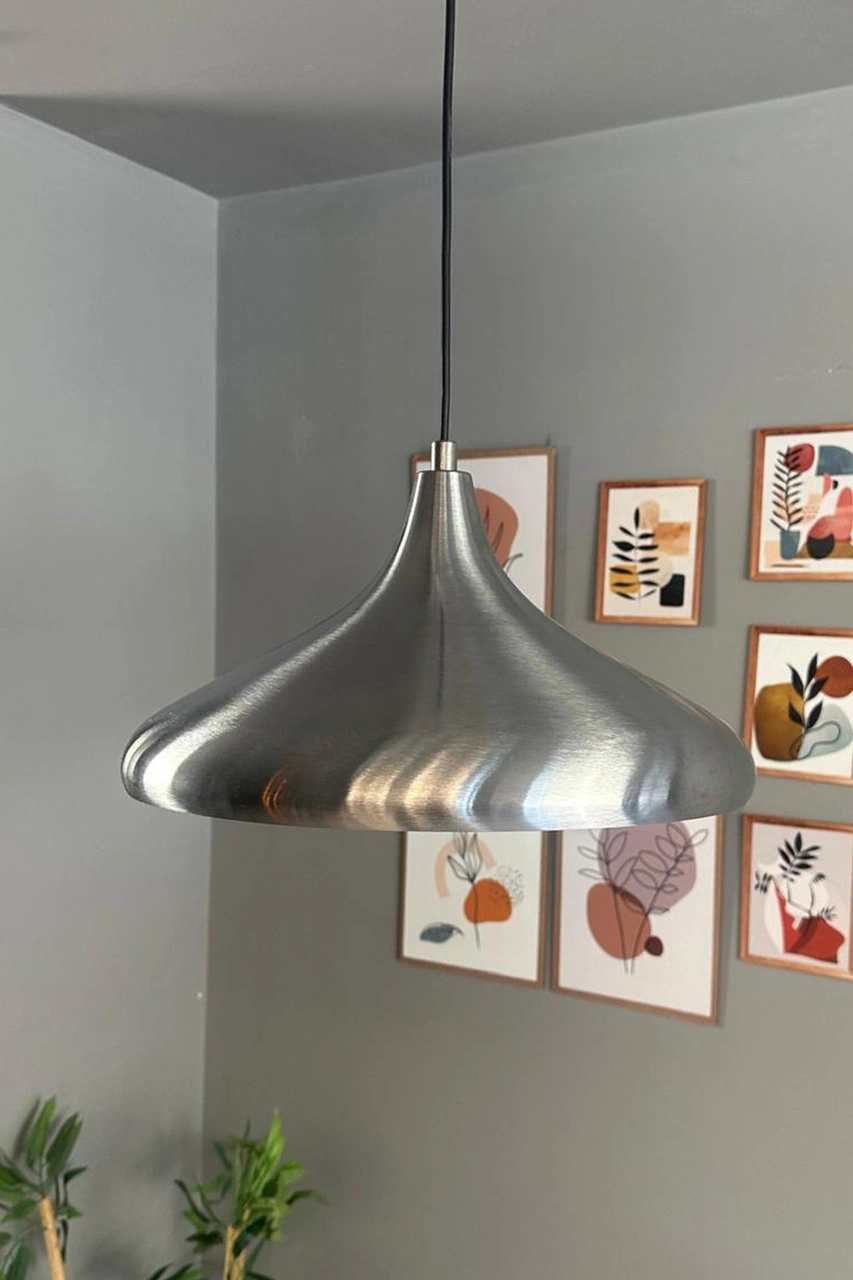 Champion Metal Renk Tekli Avize Sarkıt Salon Mutfak Butik Lamba Aydınlatma Avizeler Metal