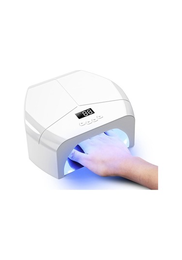 Xurunkeji Uv Tırnak Lambası Tırnak Işık Terapi Makinesi Uv Tırnak Cilası Pişirme Lambası Jel Cila İçin Hızlı Kürleme Kurutucu Led Lambalar Abd Fişi