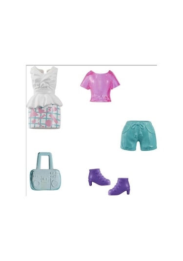 Polly Pocket Moda Aksesuarları -Pembe HNF50 HKV87 Lisanslı Ürün