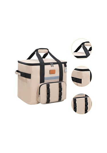 Suntek Serin Çanta Yetişkinler Sıcak Soğuk Gıda Termal Haki Haki