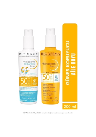 Bioderma Photoderm Aile Boyu Sprey Güneş Kremi Paketi