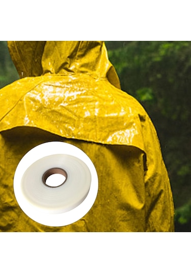 Suntek Su Geçirmez Pu Kaplı Kumaş Için 25mm Genişlik Dikiş Sızdırmazlık Bandı Şeffaf