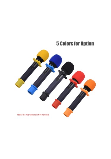 Maiyame Kablosuz Mikrofon Aksesuar Seti - Köpük Rüzgarlık, Silikon Halka Ve Tutucu