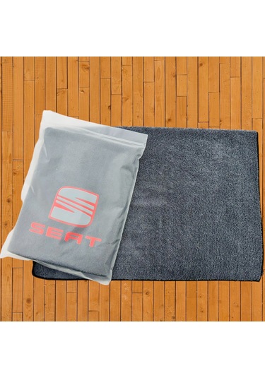 Mikrofiber Oto Kurulama Yıkama Havlusu 50x70 Araba Logolu Bez 18