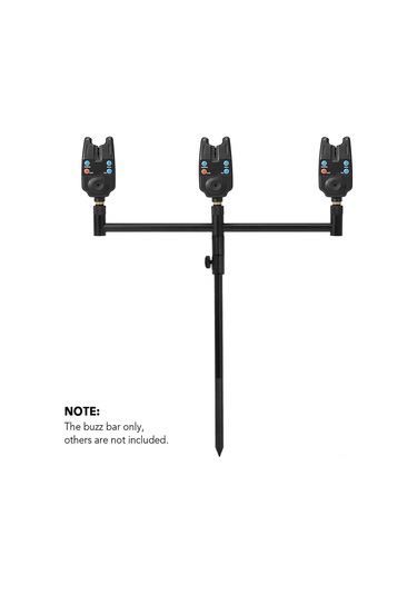 Qingmipy Alüminyum Olta Sapı Tutucu M3/8 Vida 26cm - Bite Alarm Ve Rest Uyumlu, Hafif Ve Korozyon Dayanıklı