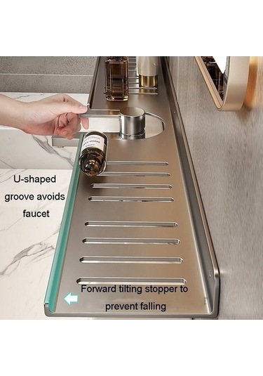 Tongxida Bosphorusboutique 50cm Banyo Sones Rafı, Lavabo Depolama Rafı Diğer