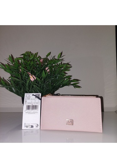 Çift Bölmeli Açık Pembe Cüzdan Açık Pembe