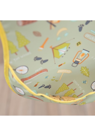 Bumkins Superbib Önlük (6-24 Ay) - Camp Gear Çok Renkli