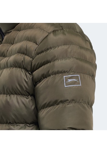 Slazenger HORIZON I Erkek Şişme Haki Mont & Kaban