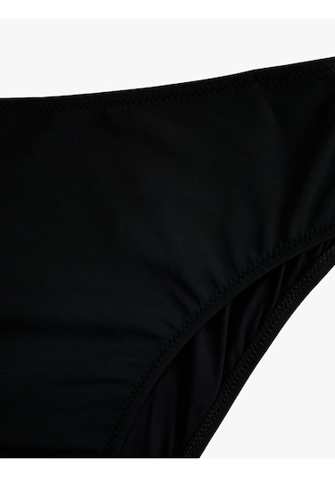 Koton Yüksek Bel Bikini Altı Siyah 6sak00006mm
