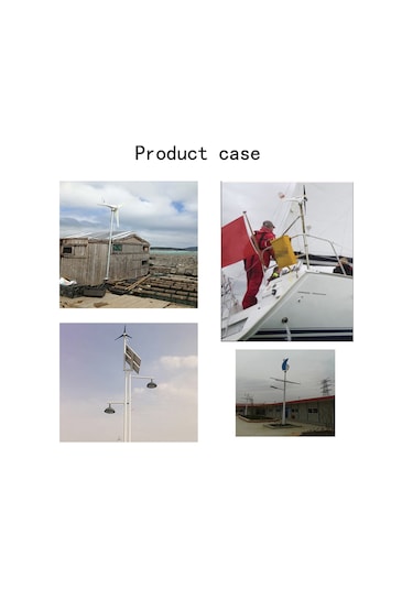 500w Dc12v/24v Otomatik Anahtar Su Geçirmez Rüzgar Tahrikli Jeneratör Kontrol Regülatörü Akü Şarj Fonksiyonu İle