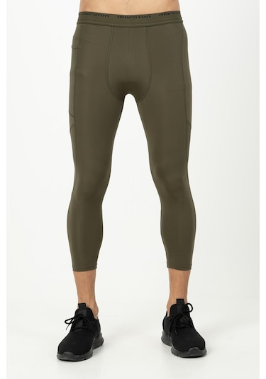 Maraton Active Slimfit Erkek Koşu Haki Tayt 21965-haki Haki