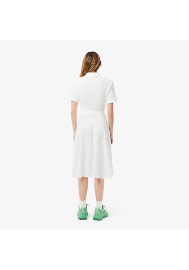 Lacoste Kadın Elbise Ef9621-001 BEYAZ
