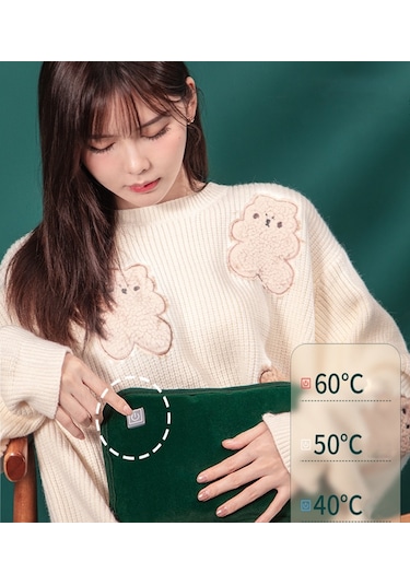 Susuz Grafen Sıcak Su Torbası Şarj Edilebilir El Isıtıcı, Stil: Eldiven Versiyonu 3 Geat Gri