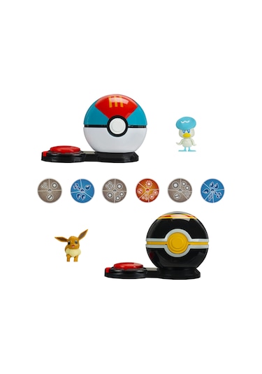 Pokemon Sürpriz Atak Oyun Seti - Eevee Ve Quaxly Pkw4182