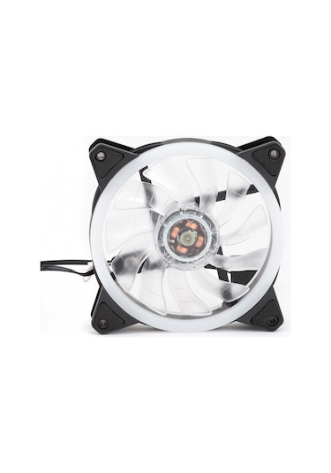 Zauss ZR-101 Rainbow RGB Kasa Fanı 12 CM Renkli Molex Giriş