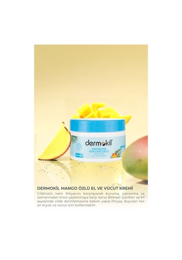 DERMOKİL Mango Özlü El ve Vücut Kremi 250 ML
