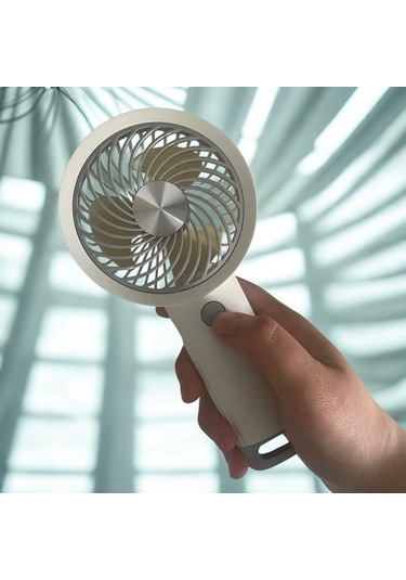 Buffer Usb İle Şarj Olabilen 3 Ayarlı Fan Modlu Çanta Tipi El Fanı
