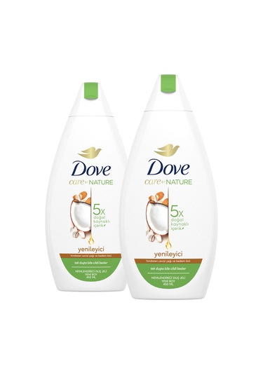 Nemlendirici Duş Jeli Hindistan Cevizi Yağı Ve Badem Özü 450 Ml X2 Diğer