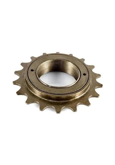 16 Diş Ruble Arka Tekli Dişli Tam Bilyalı Kahverengi