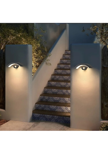 Hareket Sensörlü Led Duvar Aplik Gün Işığı 3200k Gün Işığı