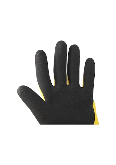 Mufunye Ergonomik Taşınabilir İş Eldiveni - Nemi Emici Pamuklu, Kaymazsız Yastık Deseniyle Bahçe, Ziraat Ve Bakım Çalışmaları İçin Sarı