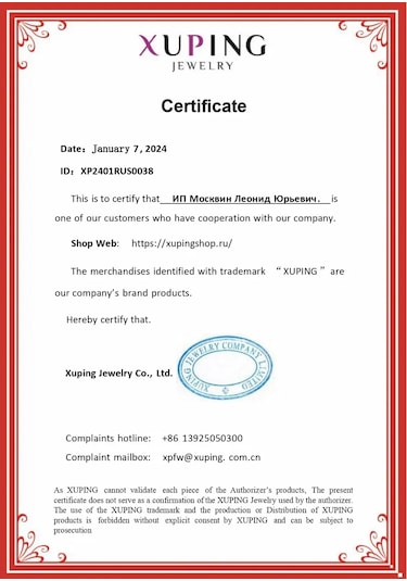 Xuping Kristal Taşlı Haç Kolye 429459231 Altın Rengi