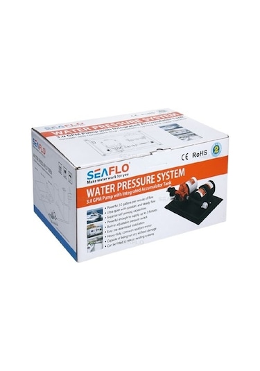 Seaflo Tanklı Hidrofor 12 V 11.3 Lt 0.75 Lt Tank