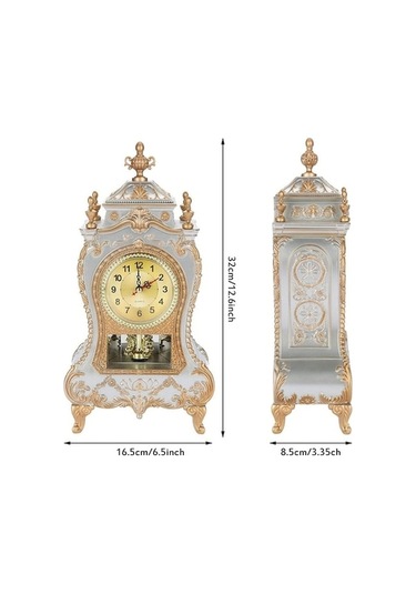 Trendooze Vintage Stil Saati, Saati, Retro Nostaljik Masa Duvar Dekoratif Bv