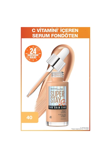 Maybelline Super Stay Skin Tint Fondöten - 40