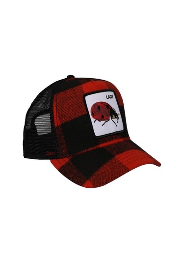 Plaidy Bug Uniseks Kırmızı Şapka - 1010287 Siyah