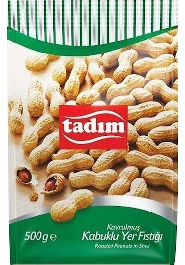 Tadım Kabuklu Yer Fıstığı 500 Gr X 2 Adet 500 G
