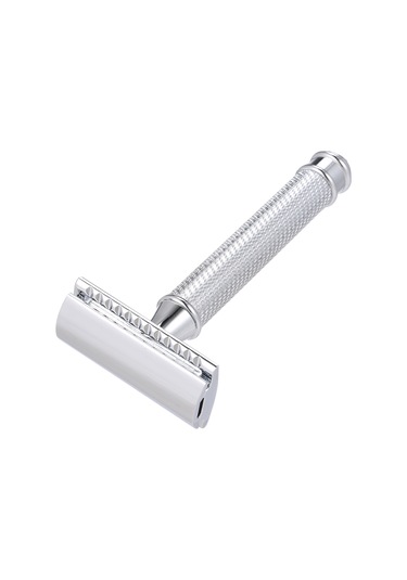 Moveevo Çift Ağızlı Jilet Seti: Güvenli Sakal & Bıyık Aleti, Koruyucu Kapak - Şık Ve Dayanıklı