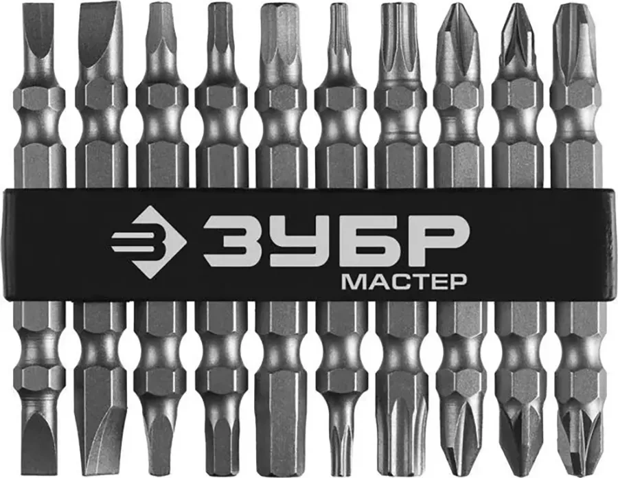 Zubr 10 Adet Mx-10 Vidalı Tornavida Ve Matkap Ucu İki Taraflı Bitler 211934997