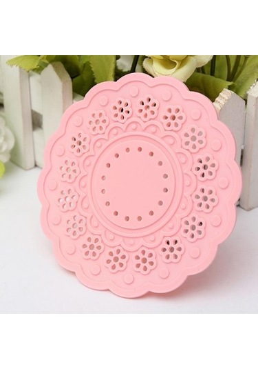 Silikon Kaymaz Dayanıklı Isıya Dayanıklı Pedler Ev Dekor Bardak Bardak Altlığı 6pcs Diğer