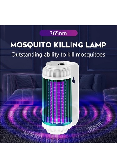 Jialan Elektrik Çarpması Sivrisinek Katili Lamba Usb Fly Trap