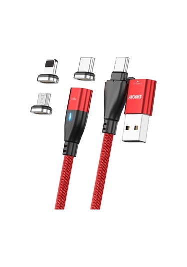 Cbtx Enkay Hat 6in1 1 M PD 100 W Usb Manyetik Şarj Veri Kablosu