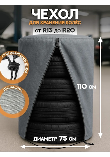 Avtostil' 4 Tekerlekli Depolama Kılıfı, R13-20 431004888