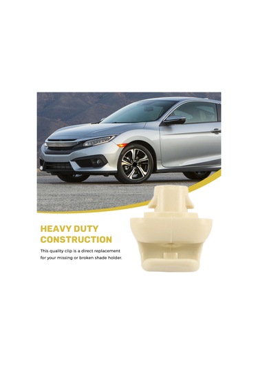 Xiaaokeji Honda Civic Fit Accord Civic Güneşlik Bej İçin Araba Güneşlik Tutucu