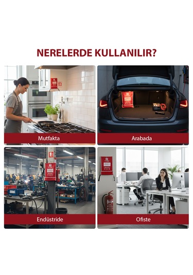 Yangın Battaniyesi 100x150cm