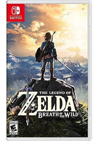 Nintendo Switch Oyun Konsolu + The Legend Of Zelda Breath Of The Wild (İthalatçı Garantili)