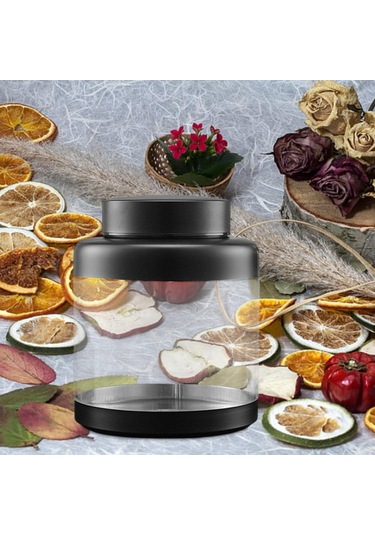 Suntek Hava Geçirmez Saklama Kavanozu Kapaklı Mühürlü Siyah