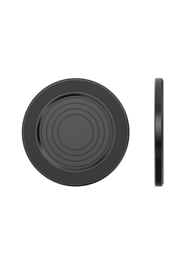 Maiyame iPhone Uyumlu 15/14/13/12 Serisi İçin Magnetik Duvar Stantı - Alüminyum+silikon Malzeme, Sağlam Tutuş, Çizik Koruması, Siyah