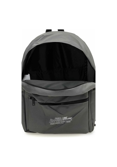 Lumberjack Avıs Siyah Unisex Sırt Çantası Okul Çantası Koyu Gri - Koyu Gri