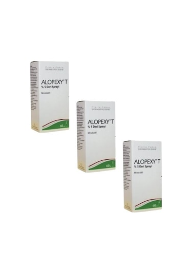 Alopexy T %5 Deri Spreyi 60 Ml 3 Adet