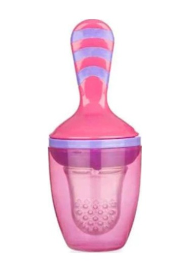 Bebedor Silikon Meyve Emziği Sebze SüzgeciPembe