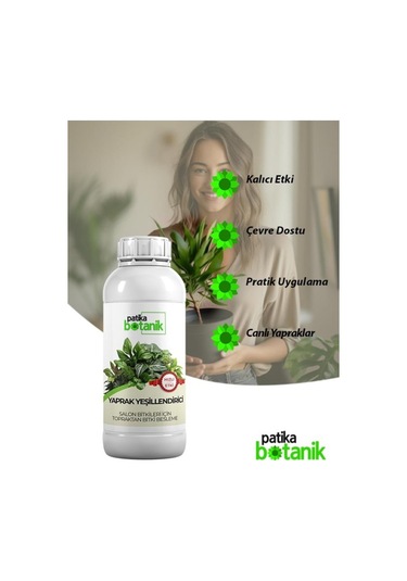 500 Ml Yaprak Yeşillendirici - Süs Bitkileri İçin- Topraktan